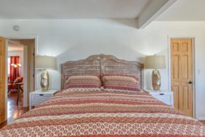 Harmonic House rental master bed